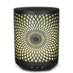 RoHS Ultrasonic Metal Aroma Diffuser Humidifier With 7 Color LED Color