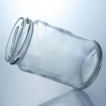 Collar Material Glass 4oz 8oz 16oz Wide Mouth Jars for Jam Pickle Honey Storage