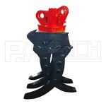 Tractor Grapple, log grapple manual widely used in quarry, forestry wood