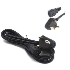 China PVC Jacket 220v South Africa Grow Light Power Cord , 3 Pin AC Power Cord factory