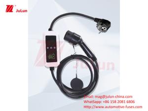 China EV Charger 7Kuropean Standard Charging Gun Type 2 Portable On-board Charging Pile New Energy Charging Gun factory