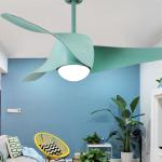 52 inch Ceiling Fans 3 Blades wooden American retro remote fan creative wooden