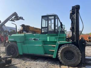 China Mitsubishi F300 Used Forklift Truck Second Hand 30 Ton Forklift High Capacity factory