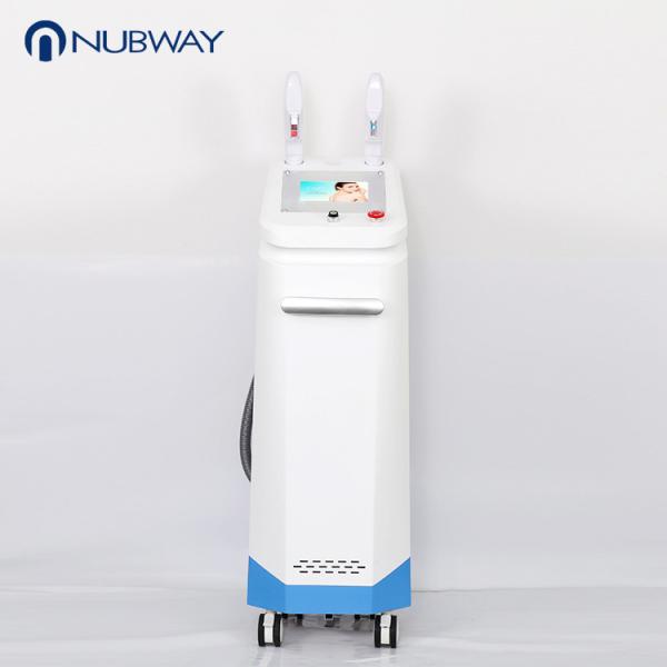 Safe high quality nubway vertical ipl shr e-light hair removal equipment machine