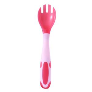 China Food Grade Silicone Baby Spoon For Little Children Custom Pattern Printing factory