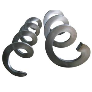 China Screw Auger Conveyor Shaftless Spiral Blade For Environmental Machine factory