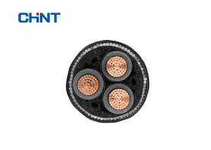 China 8.7/15kV XLPE Insulated, LSOH Sheathed, steel wire armored Flame Retardant armored MV Power Cable factory