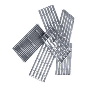 China ASTM A36 Galvanized Steel Grating 25x4.5 Anti Slip Grating 20mm Bearing Bar Pitch factory