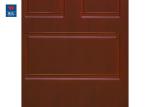 Fire Rated Solid PVC Wood Door Design Timber Hotel Interior Flush Door Fireproof