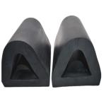 Customers' Requirements D Type Marine Boat Rubber Fender for Dock and Ship