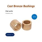 OEM C86300 SAE 430B Manganese Bronze Straight & Flanged Bushing Cast Bronze