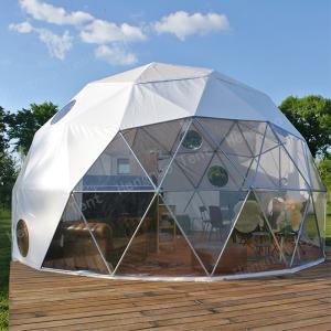China 6m Outdoor Bubble Tent Glamping Prefabricated Geodesic Dome House factory