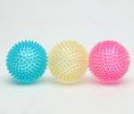 Multicolor Pet Ball TPR Dog Toy Lightweight Spiky Bouncing Ball