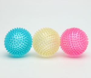 China Eco - Friendly TPR Dog Toy Interactive Spiky Bouncing Ball For Large Dog factory