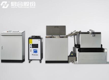 China Blue Color Large Loading Zinc Flake Coating Equipment PLC Control factory