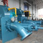 100m Water Head Pelton Hydro Turbine Generator , Micro Hydro Power Generator