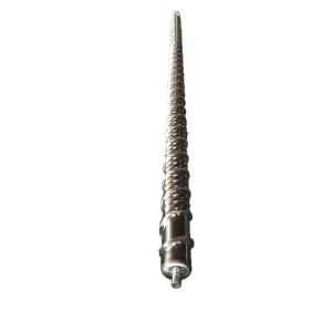 China 38CrMoAIA Extruder Screw Barrel SACM645 For Plastic Recyling Extruder Machine factory