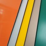 Aluminum PVC Composite Wall Panels Prefabricated Building Fire Proof 5mm