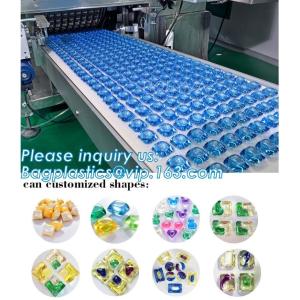 Bacteriostatic deep cleansing protective clothing laundry capsules , 2 in 1