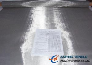 China Fine Stainless Steel 316 316L Wire Cloth, 400Mesh Plain Weave 0.03mm Wire 1m Wide factory