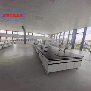 China Lightweight Laboratory Working Bench With 2 Drawers Chemical Resistant factory