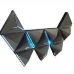 hot selling nightclub led display 3d dj booth console table