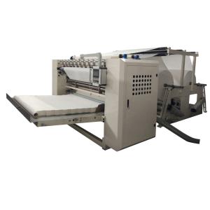 China 7.5KW Wallboard Rack Facial Tissue Paper Making Machine Digital Counting converting factory