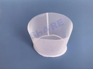 China 160 Micron White Monofilament Nylon Mesh 53% Open Area factory