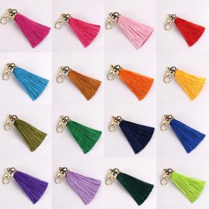 China Zinc Alloy Lobster Clasp Metal Accessories Tassel Pendants For Keychain Dangle on sale