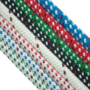 China PET for YLY 3-10mm Colored Braided Cord 6mm Nylon Polypropylene Rope factory