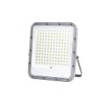 17000 Lumen 100 Watt Solar Outdoor Flood Lights PC Lens Heat Dissipation
