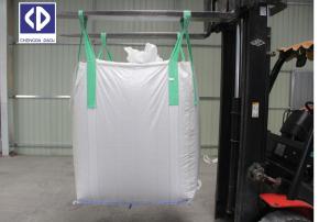 China Circular Big Duffle Top Pp Woven Bags Breathable For Agriculture Storage factory