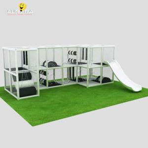 China Childrens Indoor Play Equipment Black And White Soft Play Climb Foam Play Set factory