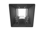 New Office Building Materials Removable Office Pods Six-seater Business