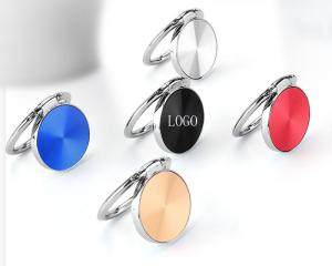 China Round Mobile Phone Ring Holder Creative Ring Buckle Logo Customized factory