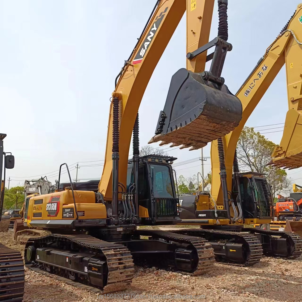 SANY SY365H Crawler Excavator with 1.9m3 Bucket Capacity and 36800 KG Machine Weight