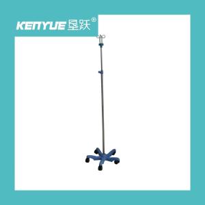 China Hospital furniture height adjustable 304 stainless steel infusion stand factory