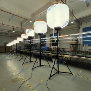 China Patent Design Work Lamp 600W LED Balloon Light Tower For Mining Locations factory
