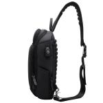 High quality custom logo men's fashion waterproof business sling bag shoulder
