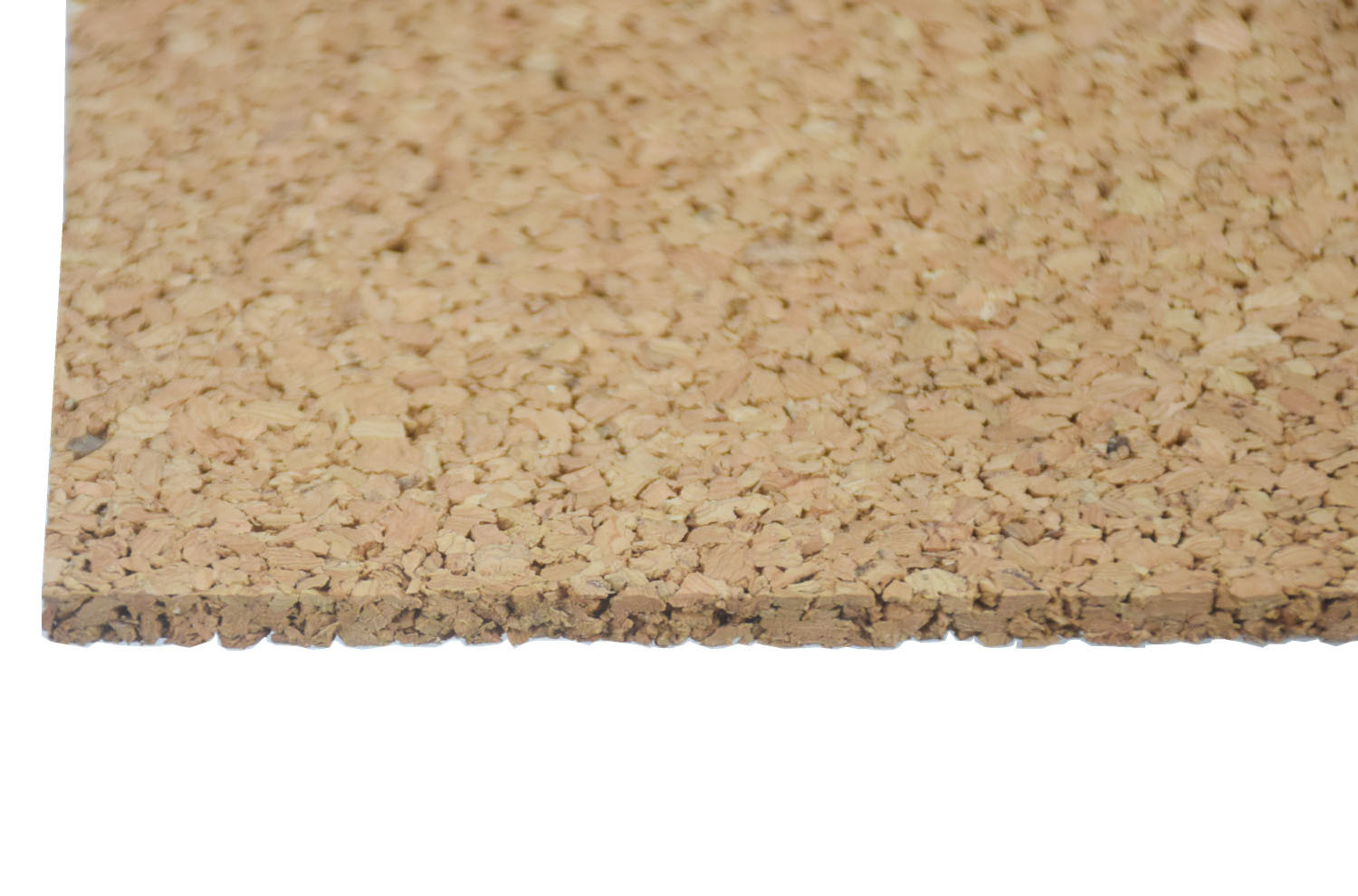 Compressibility Natural Cork Sheet 2mm Thick Durable Anti Corrosion