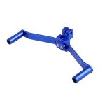 Blue Anodizing CNC Aluminum Parts CNC Machining Motorcycle Accessories