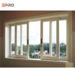 Double Glass Aluminium Sliding Windows With Grill
