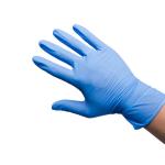 5.0g Disposable Medical Nitrile Gloves , Blue XL Disposable Nitrile Gloves