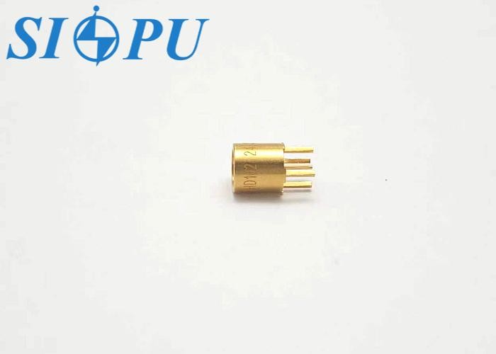 SMP Male Microstrip RF Coaxial Connector – PCB Solder Type, Gold-Plated