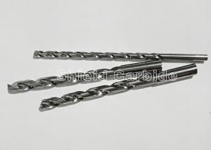 China Deep Hole Solid Carbide Drills Tungsten Carbide Twist Drill Bits ISO 9001 Certificated factory