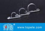 Metal BS4568 Conduit Fittings Carbon Steel Spacer Bar Saddle With Base