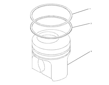 4P6914 Ring Set Piston Cylinder Liner 3G-6538 Engine 4P-6914 Ring 3G6538 Piston