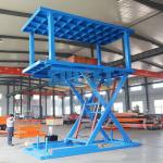 Custom Made 2500kgs Scissor Hydraulic Car Ramps Equipment