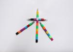 non-sharpening pencil Advertising stationery colorful 9 bullets push pencil