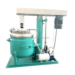 China Hydraulic Lifting Vacuum Dissolver Electric Heating Jacketed Tank For Chemical Mixing factory